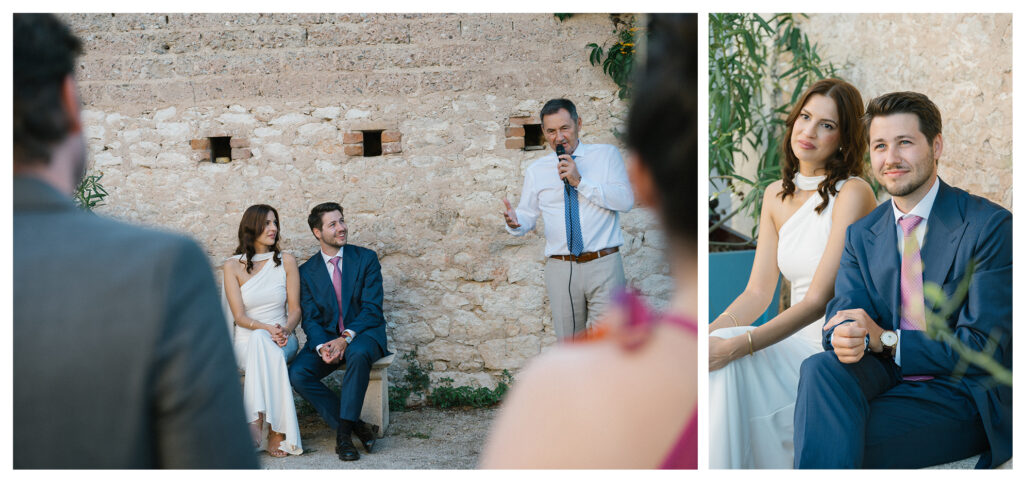 Romantic golden hour couple portraits captured by Toulouse wedding photographer.